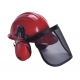 Capacete Proteção motossera / roçadora