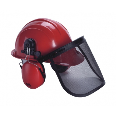Capacete Proteção motossera / roçadora